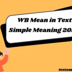 WB Mean in Text Simple Meaning 2026