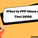 What Is PFP Mean in Text
