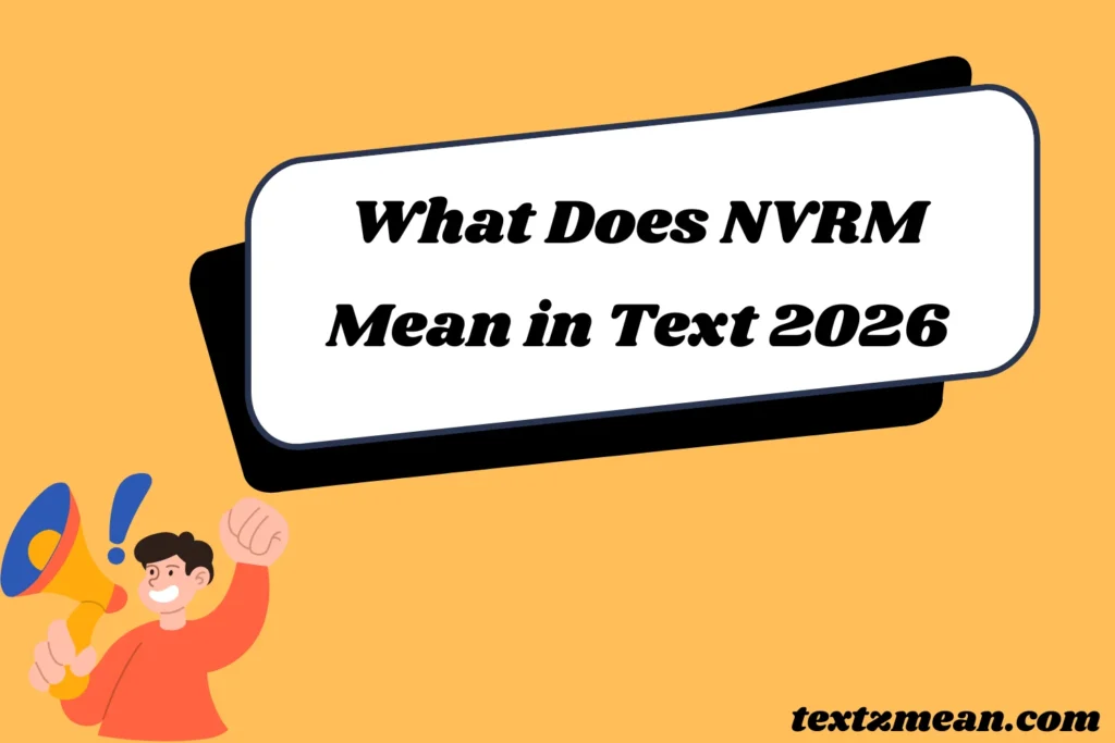 What Does NVRM Mean in Text