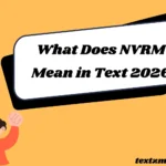 What Does NVRM Mean in Text