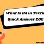 What Is BA in Texting? Quick Answer 2026