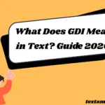 What Does GDI Mean in Text? Simple Guide for 2026