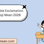 What Does Double Exclamation Emoji Mean?