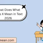 What Does What Does X Mean in Text