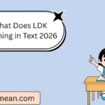 What Does LDK Meaning in Text
