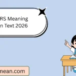 NRS Meaning in Text